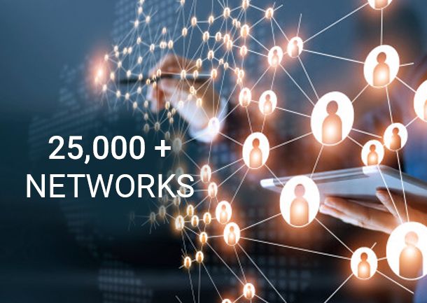 25000+ Networks - Indio Networks