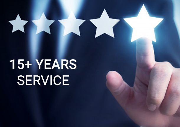 15+ years service - Indio Networks